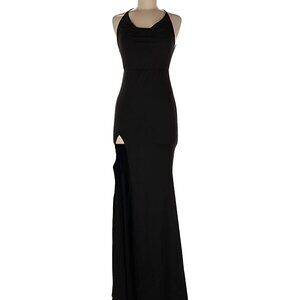 Elegant Black Cocktail Dress